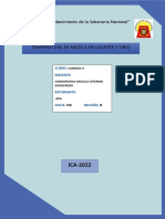 Trabajo Mezcla en Caliente (Temperatura)
