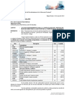 Carta 015 - Req. Serv. Mano de Obra - Graderías