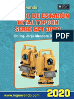 Manual de Estación Total TOPCON Serie Gpt 3000.