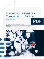 The Impact of Biosimilar Competition in Europe: December 2020