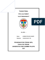 Tugas Final PTM & Alat Berat