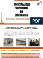 Implementación del servicio de internet en comunidades altoandinas