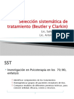 Selección sistemática de tratamiento (Beutler y Clarkin