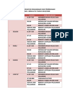 Jadwal Kegiatan Keagamaan