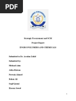 Strategic Procurement and SCM Project Report Engro Polymers and Chemicals