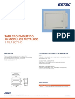 Tablero Embutido Metalico