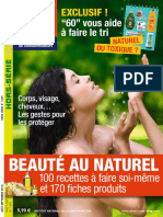 60 millions de consommateurs Hors Série n°120 - Beauté au naturel