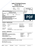 Mystik® JT-6® Multi-Purpose Grease, No. 2: Material Safety Data Sheet