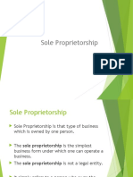 Understanding Sole Proprietorships and Partnerships