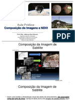 Aula de Geoprocessamento sobre Composição de Imagens e NDVI