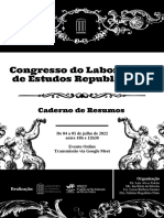 (Congresso LER) - Caderno de Resumos