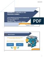 Dinamica E Controllo Dei Processi Chimici