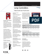Jockey Pump Controllers: Microprocessor Based With Color Touchscreen
