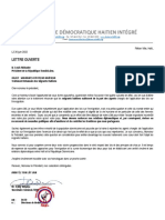 Open Letter to President Louis Abinader - 30 Juin 2022 Francais
