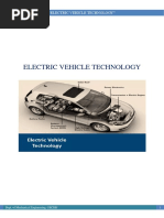 Electric Vehicle Technology