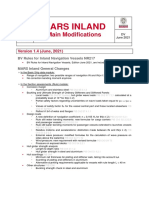 Mars Inland: Main Modifications