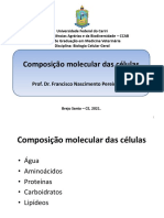 4 Composição Molecular Das Células