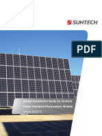 Global Installation Guide For Suntech Power Standard Photovoltaic Module