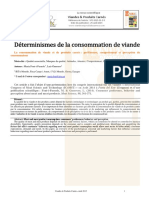 3135 Font-I-Furnols Determinisme Consommation Viandes