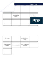 Calendario de Fechas Importantes para El Community Manager 2022