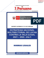 Estrategia Nacional Multisectorial de Lucha Contra Latala Ilegal 2021 2025