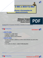 SCO-T2-S01 e SCO-T2-S02: Plataforma e Ferramentas de Desenvolvimento