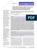 Pluripotent Nontumorigenic Adipose Tissue-Derived Muse Cells have Immunomodulatory Capacity Mediated by Transforming GrowthFactor-b1