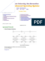 Lecture Notes: Agreement Protocols