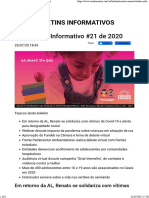 Boletim Informativo #21 de 2020 - Renato Roseno