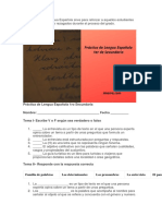 Esta Práctica de Lengua 44sirve para Reforzar A Aquellos Estudiantes Que Se Han Mantenido Rezagados Durante El Proceso Del Grado