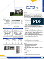 Columna Prefabricada Ficha Tecnica Prefa PC