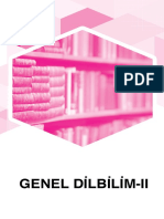 Genel Dilbilim-Ii