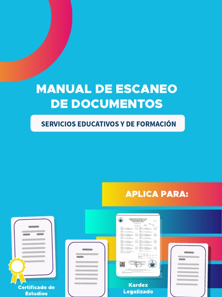 Manual de Escaneo de Documentos PDF | PDF | Informática