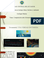 Comparaciones Video Calentamiento Global