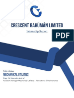 Crescent Bahümán Limited: Mechanical Utilities