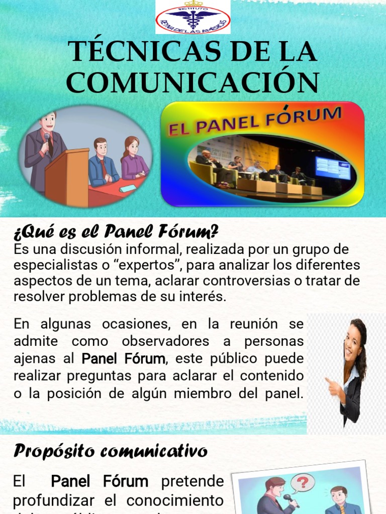 Qué es un Panel Fórum y su Propósito | PDF | Cognición