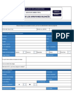 Formulario de admisión colegio