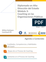 Módulo 3 Coaching en Las Organizaciones Publicas - Diplomados ESAP - Función Públicaa 2017