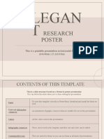 Elegant Research Poster by Slidesgo