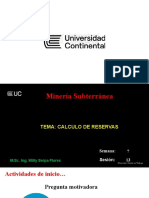 4 MINSUB Cálculo y Clasificación de Reservas