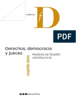 Derechos, Democracia y Jueces. Modelos de Filosofía Constitucional (Leopoldo Gama)