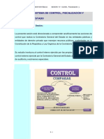 Sistema Control Fiscalización Auditoría Estado