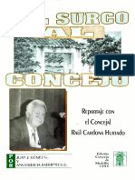 Del Surco Al Concejo. Reportaje Con El Concejal Raúl Cardona Hurtado