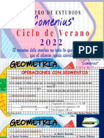 Geometría - Operaciones Con Segmentos