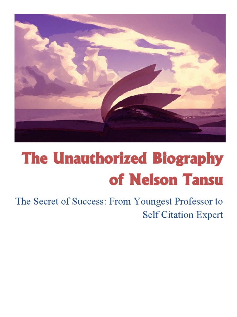 The Unauthorized Biography of Nelson Tansu PDF Gaming And Lottery Science