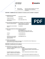 HHS 2000 ST, 500 ML: Ficha de Datos de Seguridad