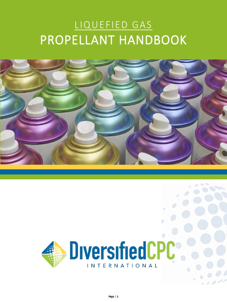 Propellant Handbook Liquefied Gas PDF Liquefied Petroleum Gas