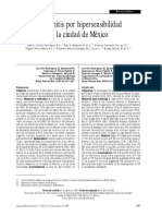 Neumonitis Por Hipersensibilidad en La Ciudad de México