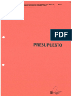 Presupuesto de Obra