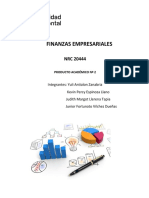 PA3 Finanzas Empresariales
